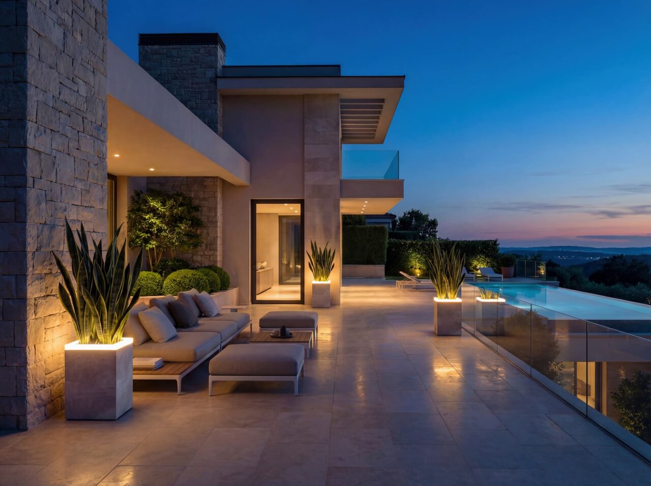 Strata mist spanish villa
