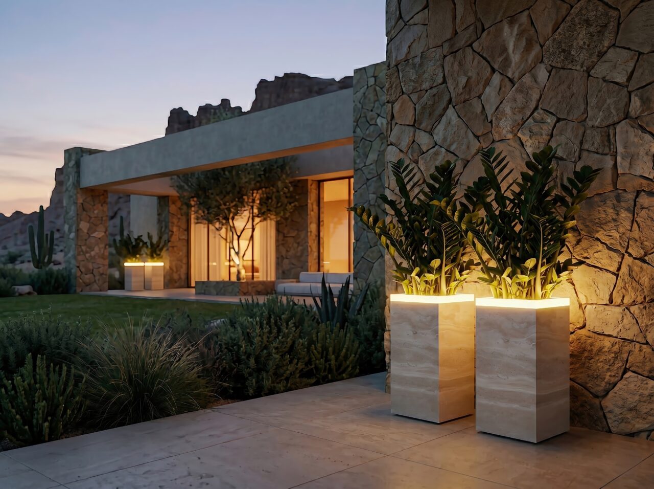Strata Travertine ext 3
