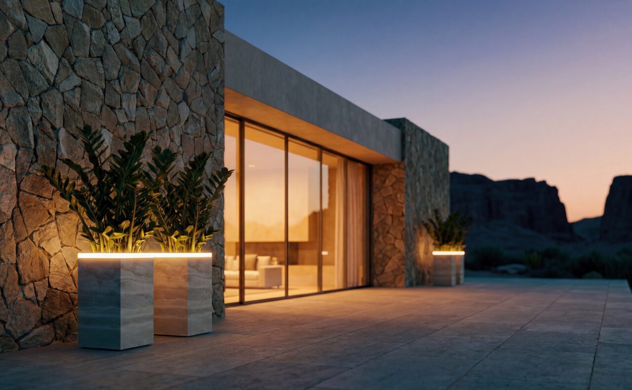 Strata Travertine ext
