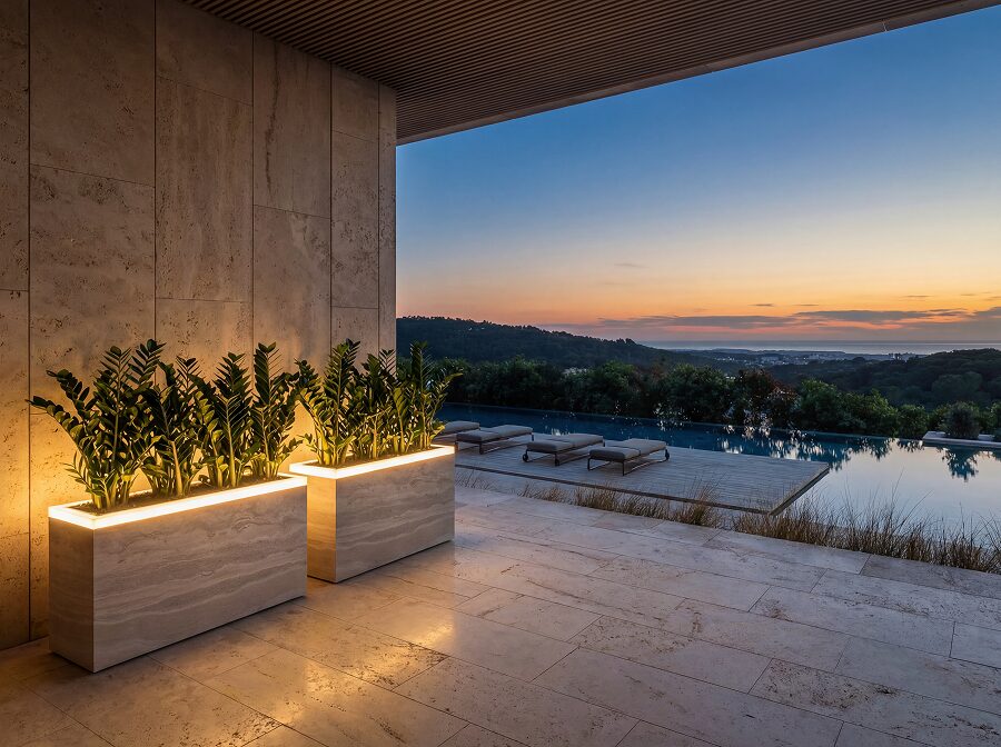 Travertine sea view 1
